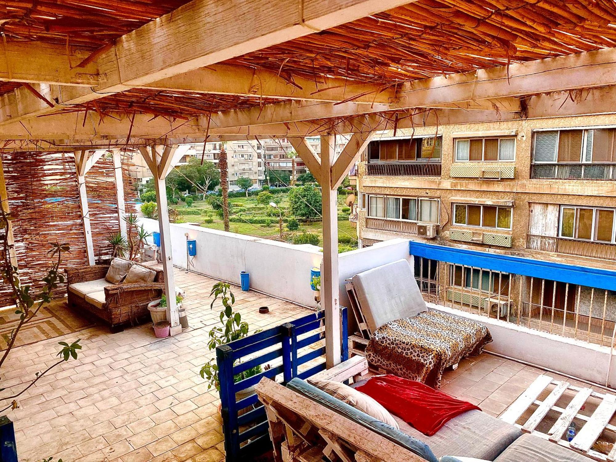 Airport Rooftop Club Luxurious Rooms And Studios Caïro Buitenkant foto